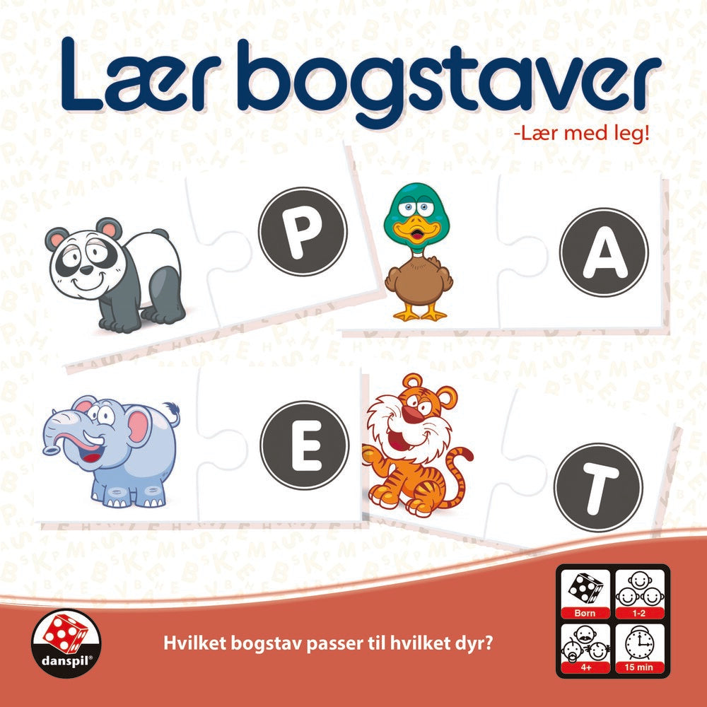 Lær bogstaverne
