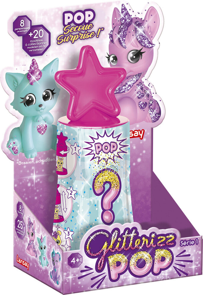 Glitter pop asst