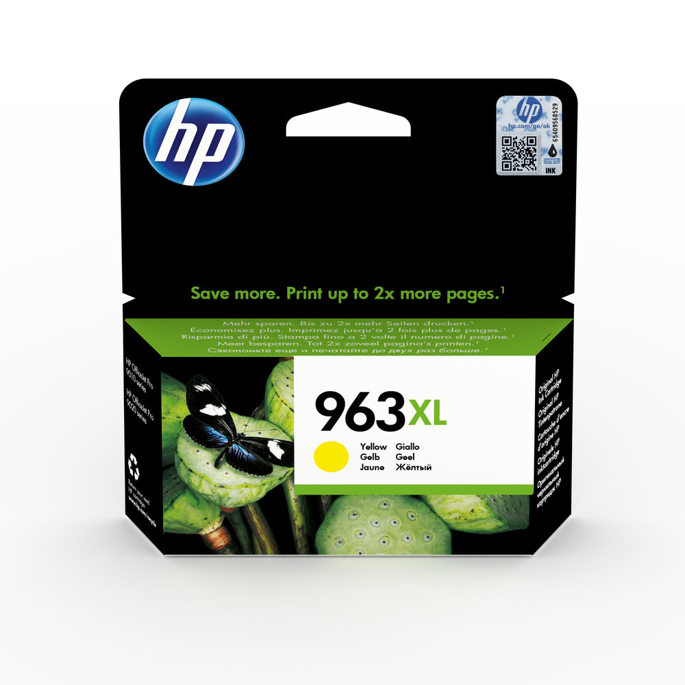 HP 963 xl high yield yellow ink cartridge printerpatron