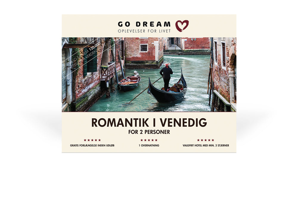GO DREAM romantik i venedig