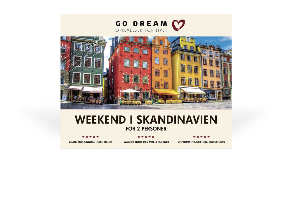 GO DREAM weekend i skandinavien