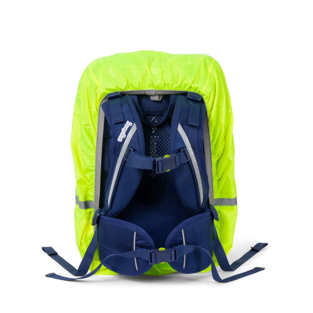 Regnslag ergobag neongul