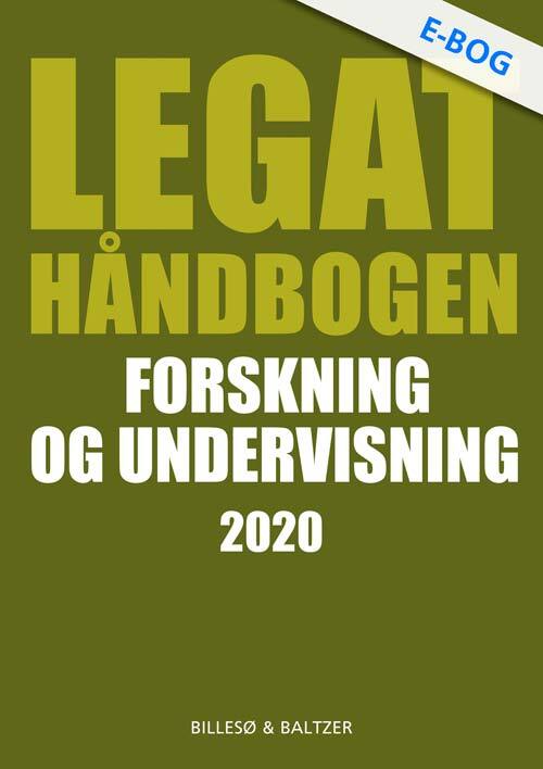 Legathåndbogen Forskning og undervisning 2020