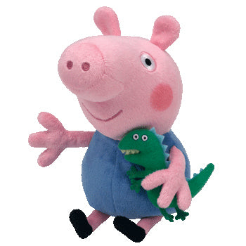 TY George pig beanie boos