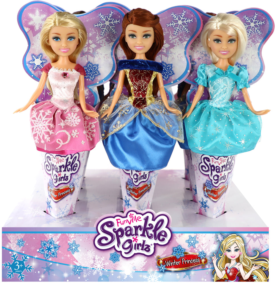 Prinsessedukke 25 cm asst