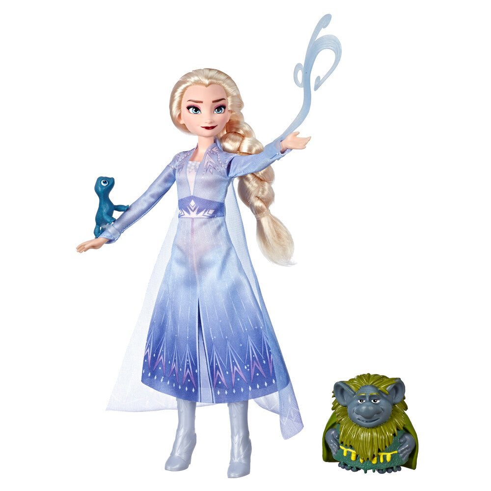Elsa, pabbie og salamander