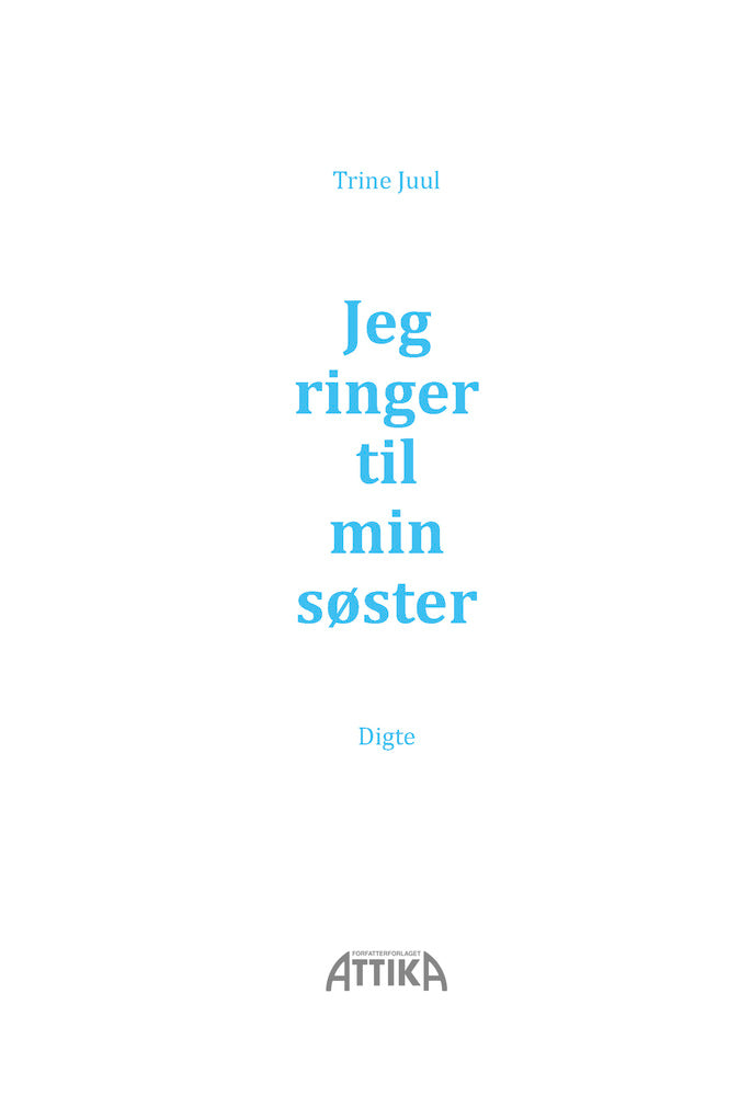 Jeg ringer til nin søster