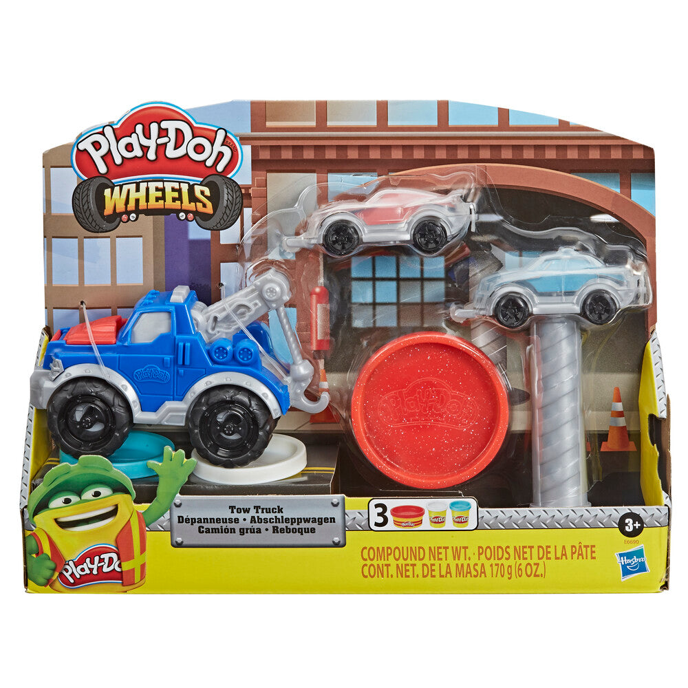 Play-doh tow truck