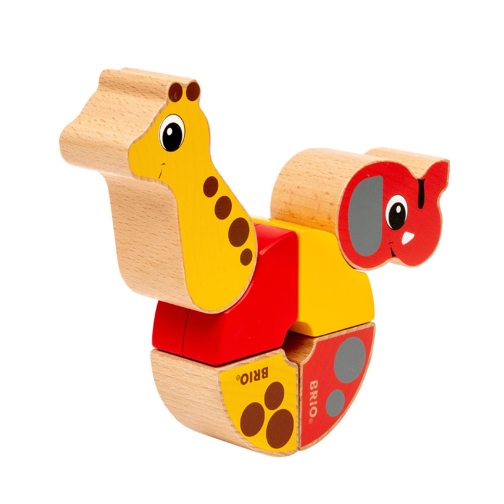 Magnetisk giraf og elefant