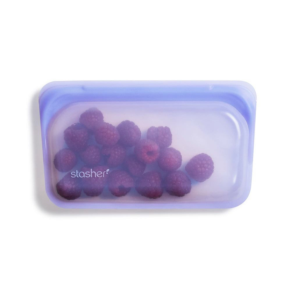 Opbevaring Stasher Snack Bag  Lys lilla