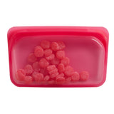 Opbevaring Stasher Snack Bag raspberry