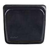Opbevaring Stasher Sandwich Bag sort obsidian