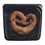 Opbevaring Stasher Sandwich Bag sort obsidian