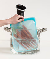 Opbevaring Stasher Half Gallon Bag  Aqua