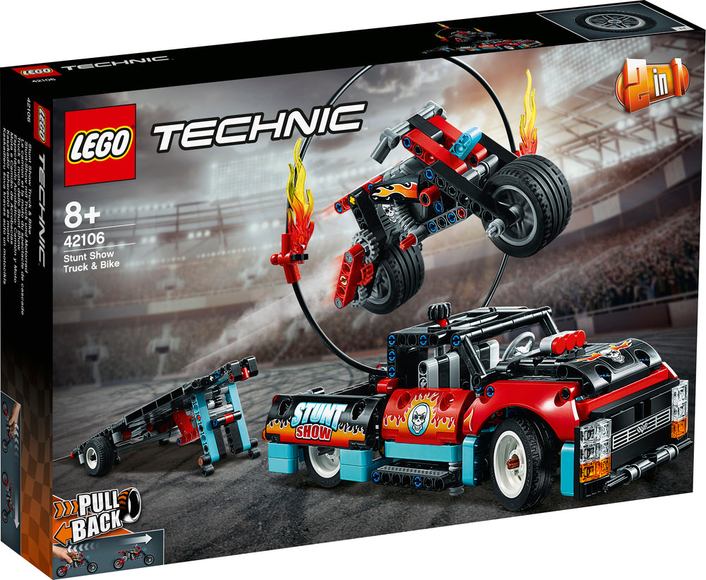 42106 LEGO Technic Stuntshowbil og motorcykel
