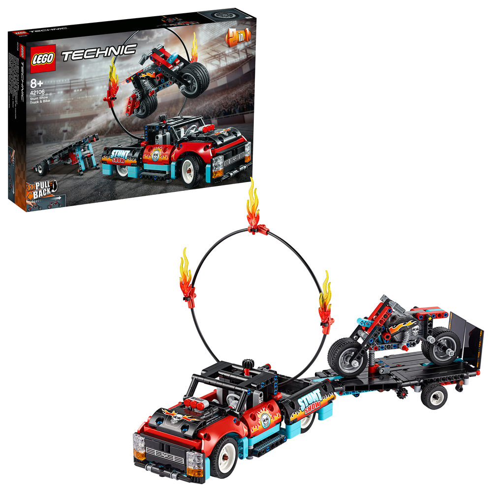 42106 LEGO Technic Stuntshowbil og motorcykel