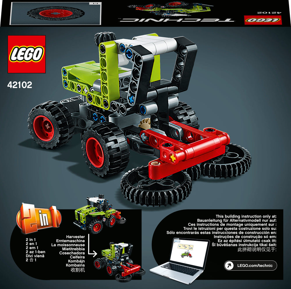 42102 LEGO Technic Mini Claas Xerion