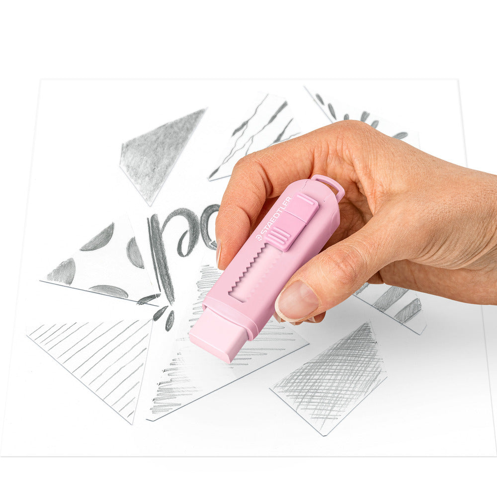 viskelæder staedtler usb 4 ass. pastel farver
