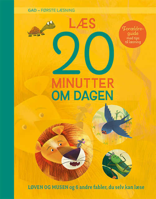 Læs 20 minutter om dagen: Løven og musen og 6 andre fabler, du selv kan læse