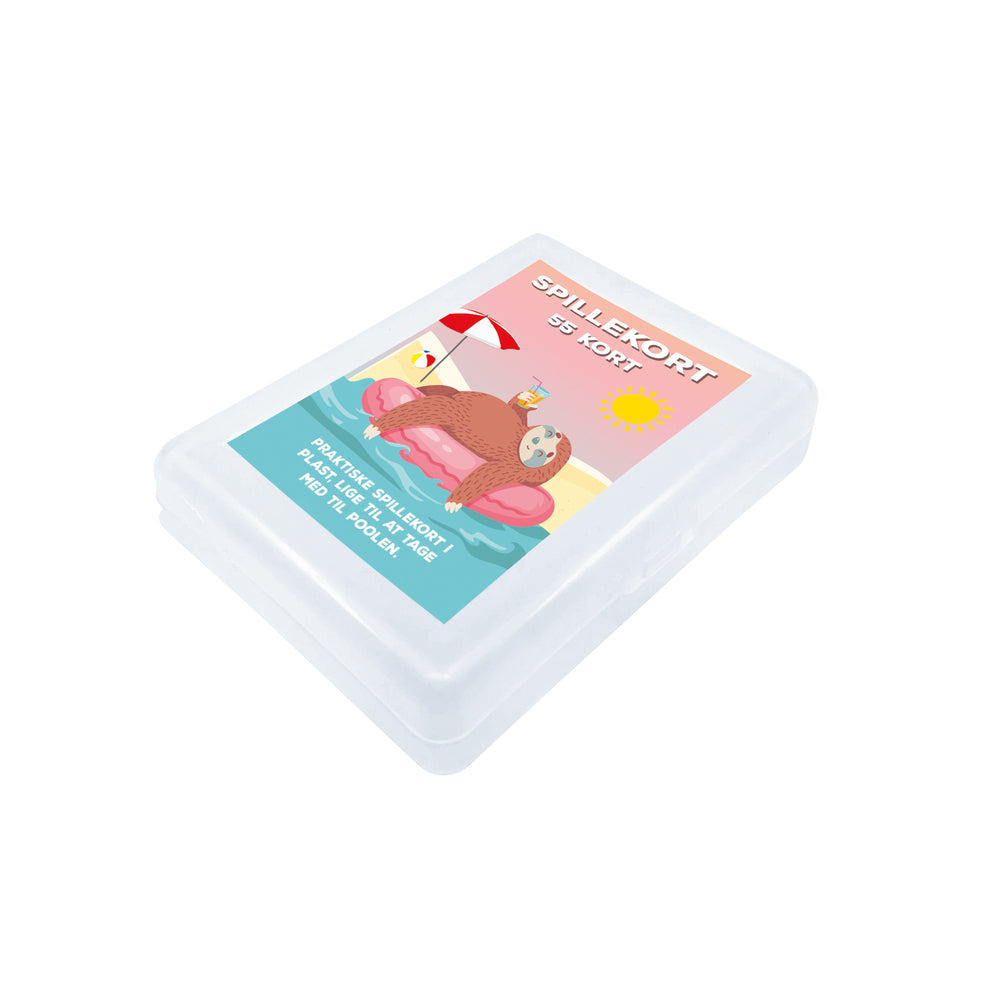 Spillekort transparente asst