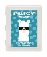 Spillekort transparente asst