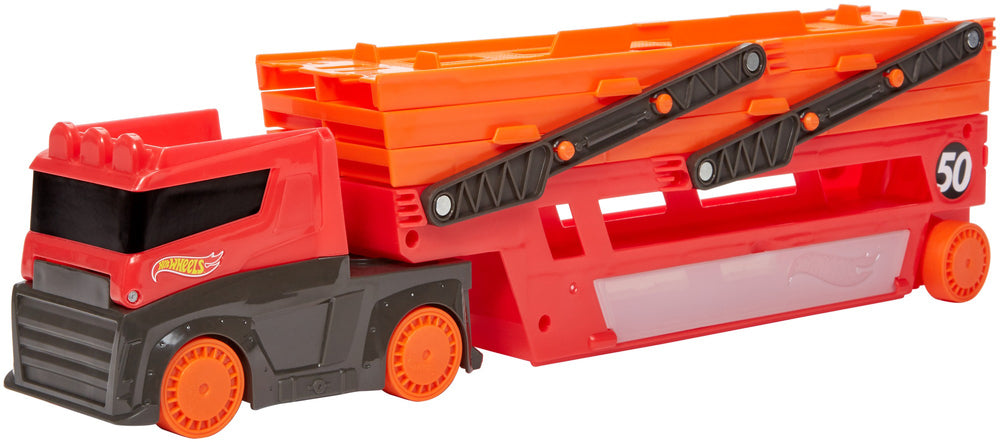 Hot wheels mega hauler vehicle