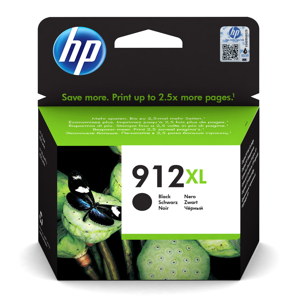 HP 912 xl high yield black ink cartridge printerpatron