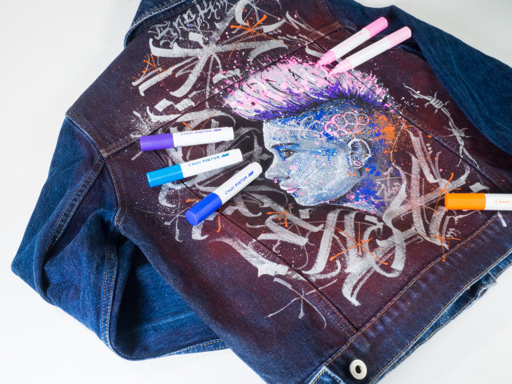 Tusser pastel Pilot pintor m 6 asst farver