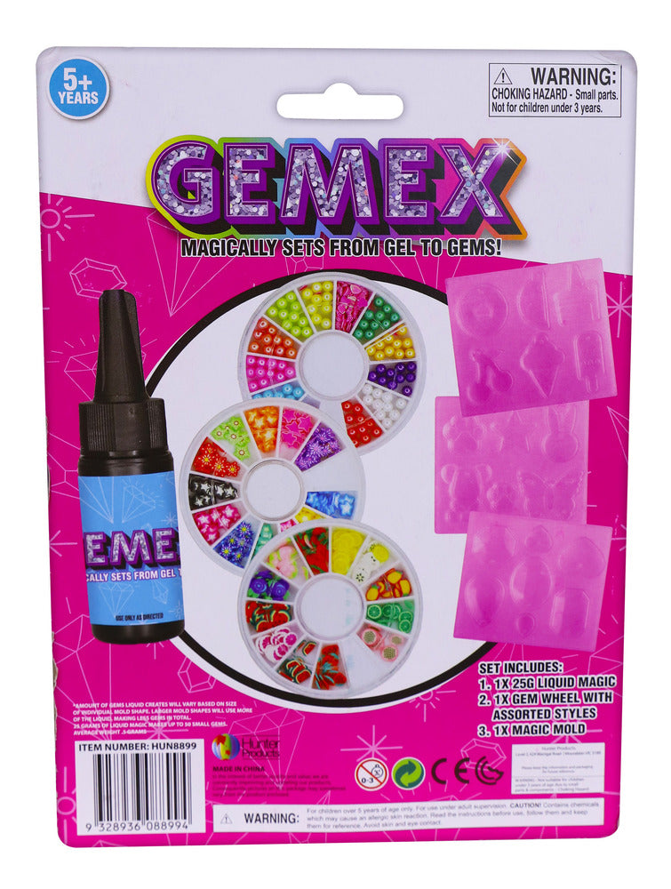 Gemex refill liquid mold gems
