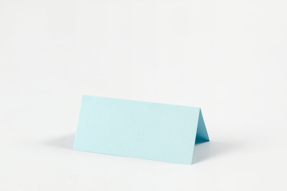 Bordkort lyseblå 20 stk. str. 9X4 cm 220 g