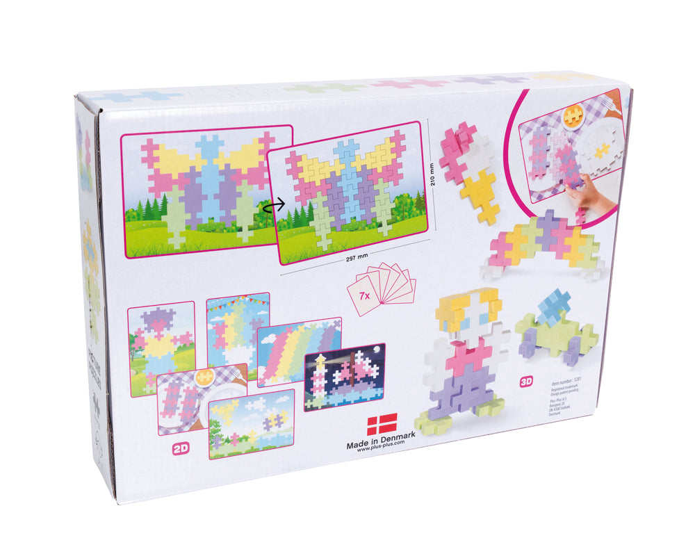 Plus-Plus big picture puzzel pastel 60 stk