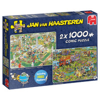 Puslespil jan van haastern festival 2x1000 brikker