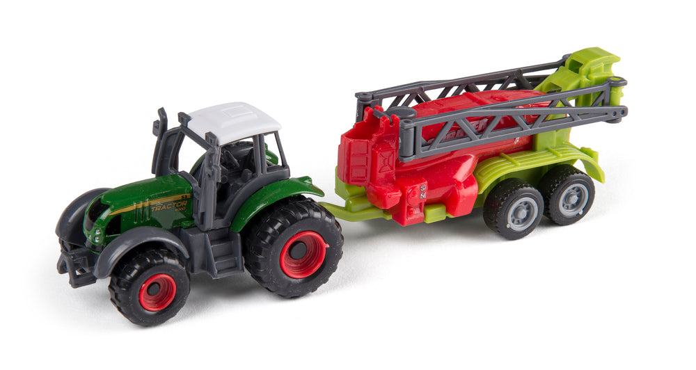 Traktor med anhænger ass
