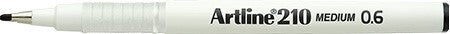 Fiberpen artline ek210n 0,6mm sort