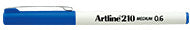 Fiberpen artline ek210n 0,6mm blå