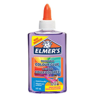 Elmers gennemsigtig lim lilla