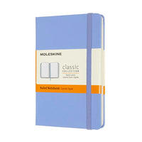 Notesbog Moleskine classic pocket hard r hyd.blue 9x14cm