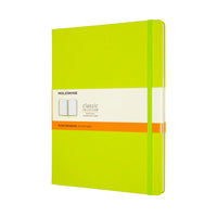 Notesbog Moleskine classic xl hard r lemgreen 19x25cm