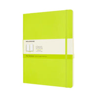 Notesbog Moleskine classic xl soft p lemgreen 19x25cm