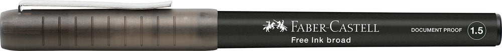 Broadpen free ink Faber-Castell 1,5 sort