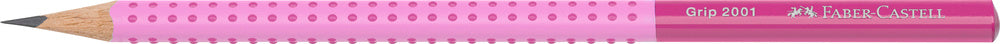 Blyant grip 2001 Faber-Castell 2 farvet pink/rosa