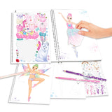 Designbog fantasy ballerina