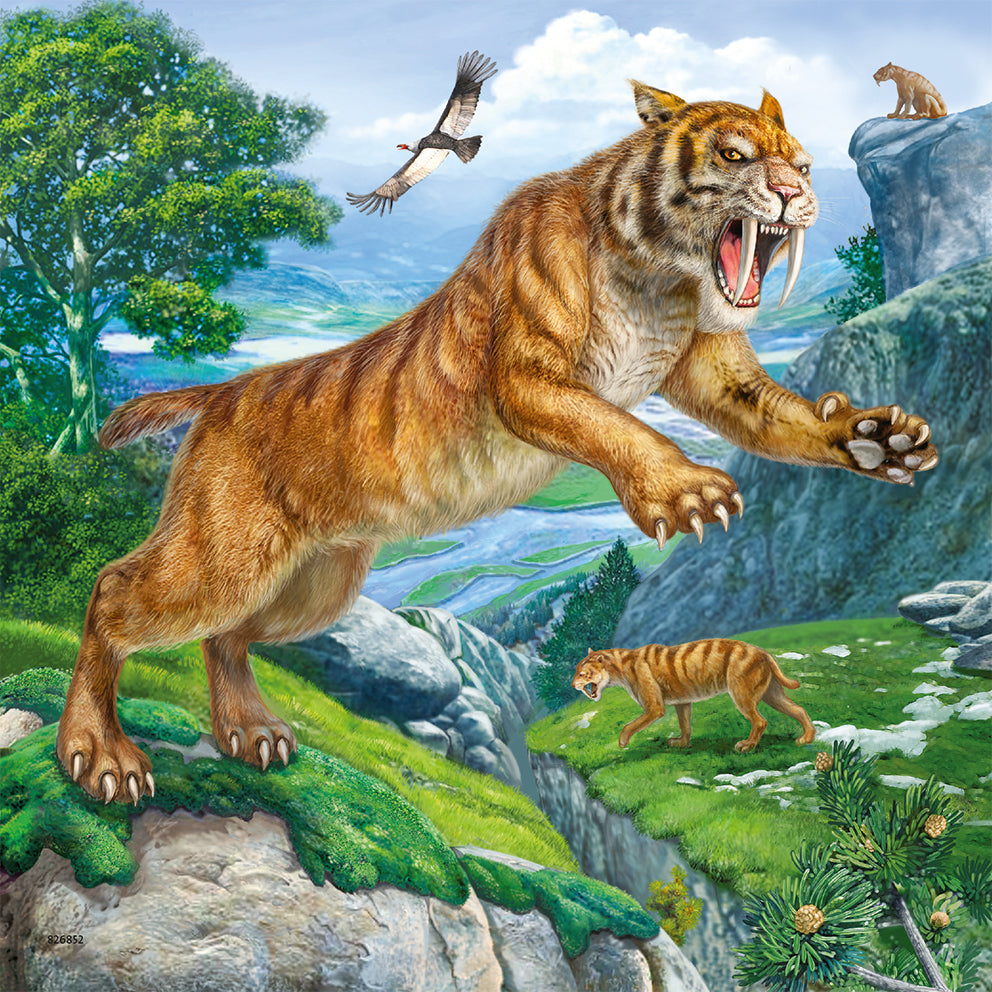 Puslespil primeval ruler 3X49 brikker