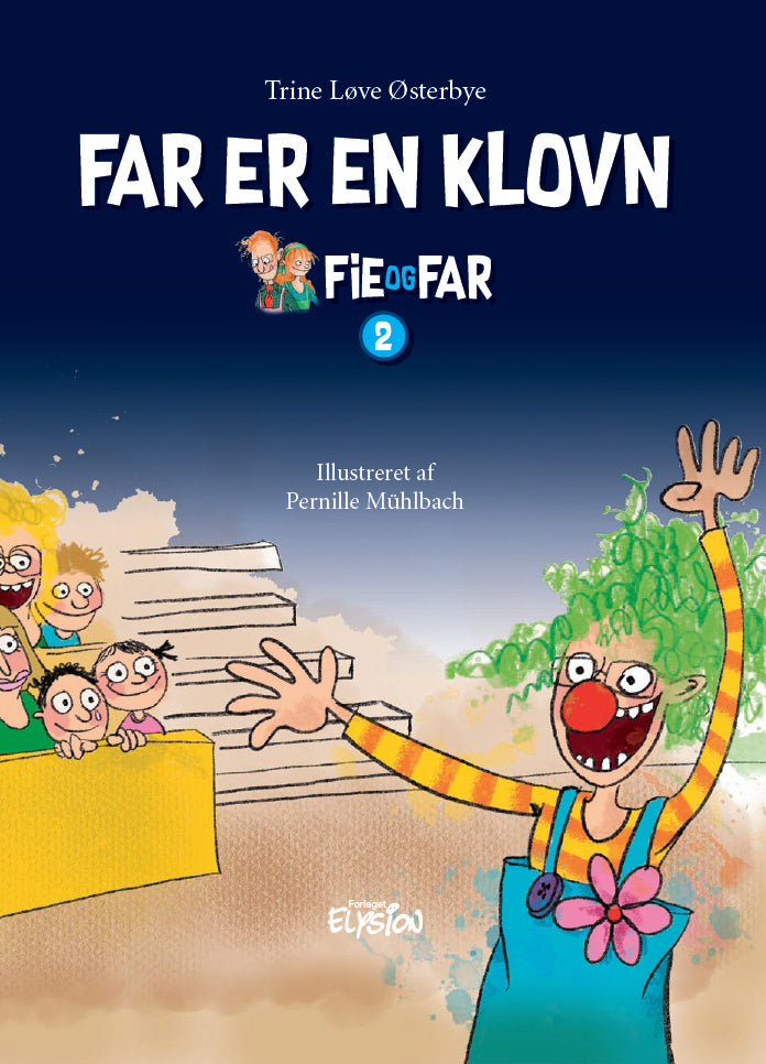 Far er en klovn