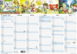 Vægkalender A3 otto dickmeiss illu 2021 Mayland