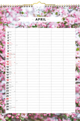 Familiekalender A3 moderne 2021 Mayland