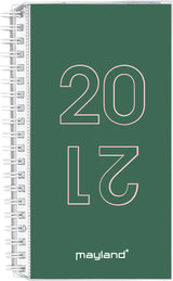 Week planner m/ 4 illu 2021 9,5 x 17 cm Mayland