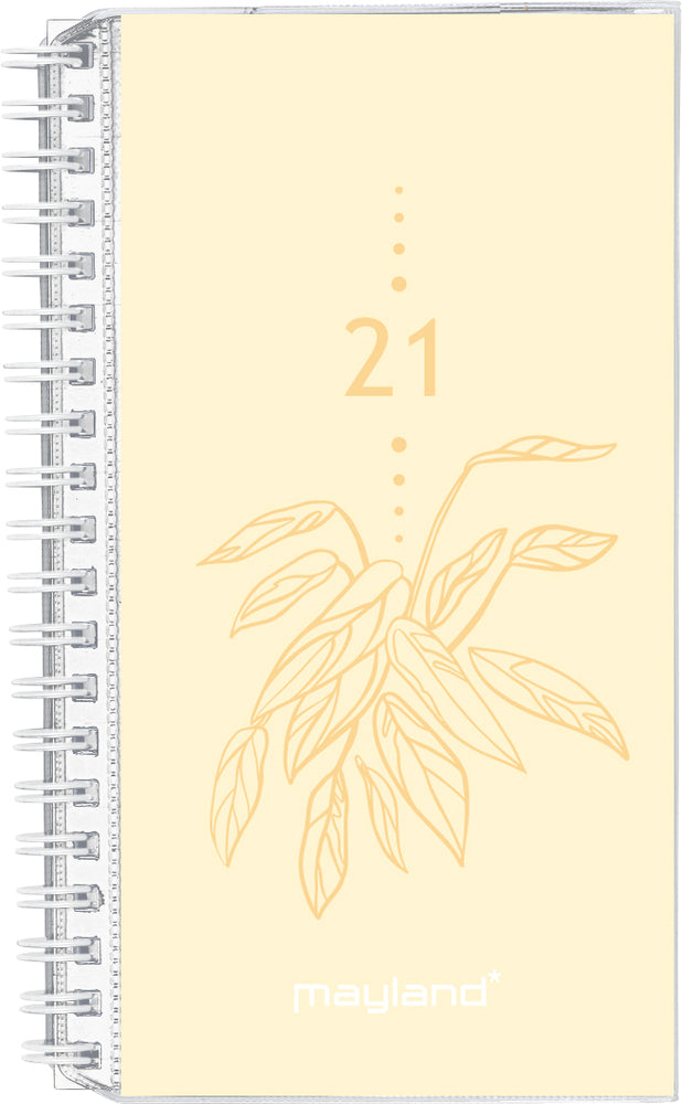 Week planner m/ 4 illu 2021 9,5 x 17 cm Mayland