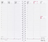 Week planner m/ 4 illu 2021 9,5 x 17 cm Mayland
