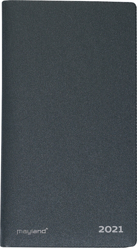 Index planner måned grå 2021 9 x 17 cm Mayland